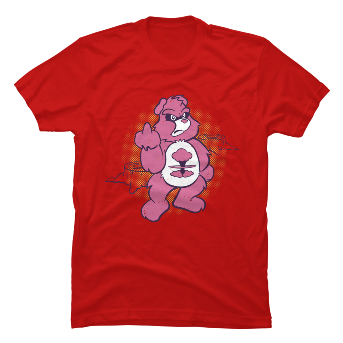 care bear t-shirt mens